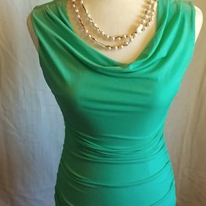 Cowl neck dress by Sweet Storm.